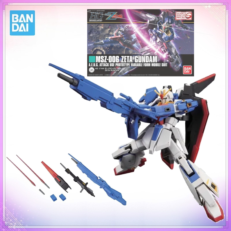 Model Kit Zeta Gundam - In Stock Bandai Original Genuine Figure