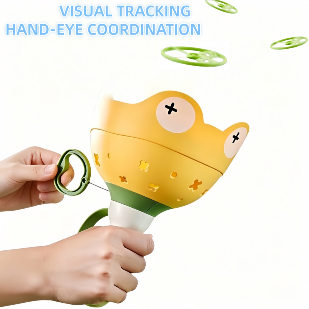 Model Kit Ufo - Pull String UFO Launcher, Outdoor Flying