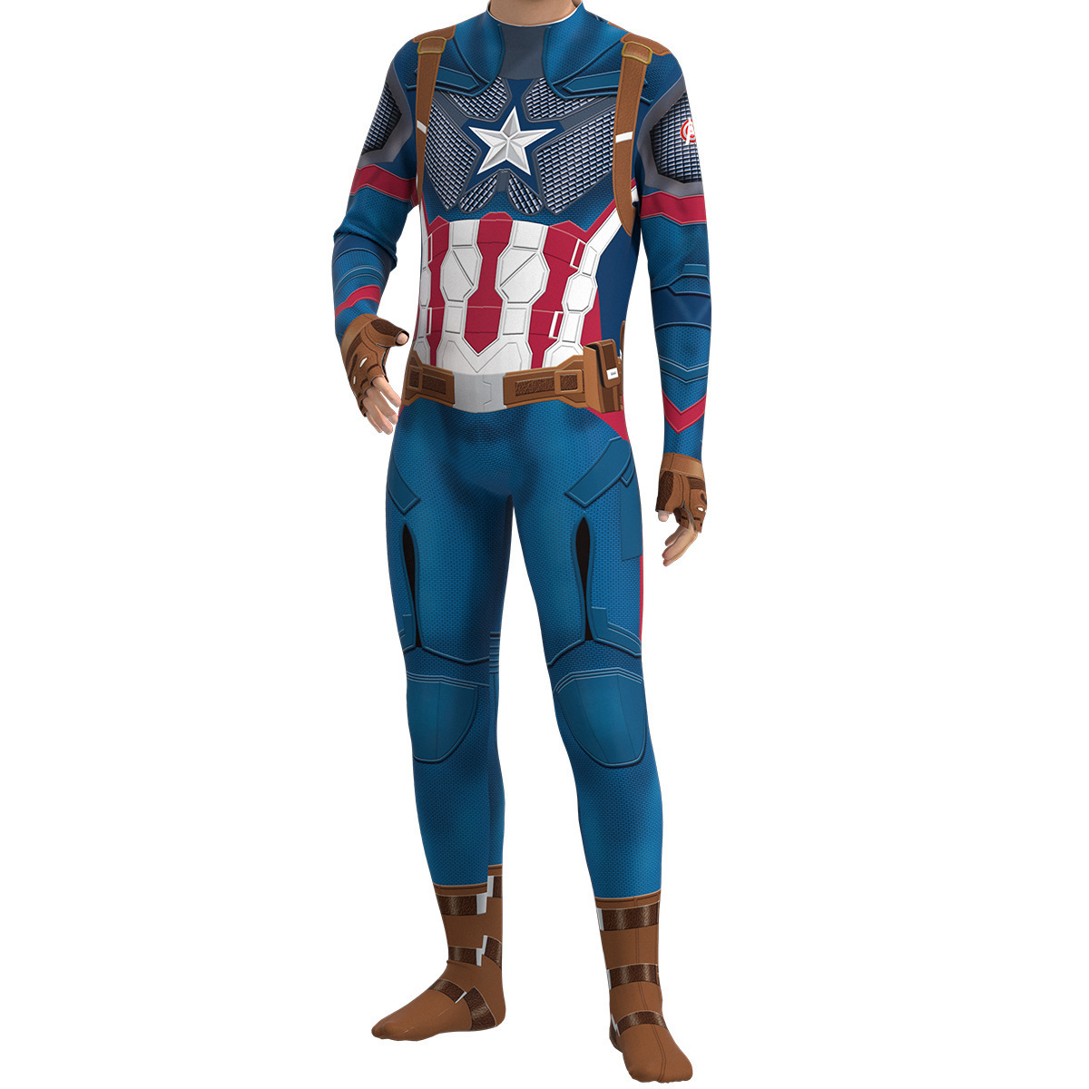 Model Kit Iron Man - Halloween Cosplay Costume Captain Iron Long