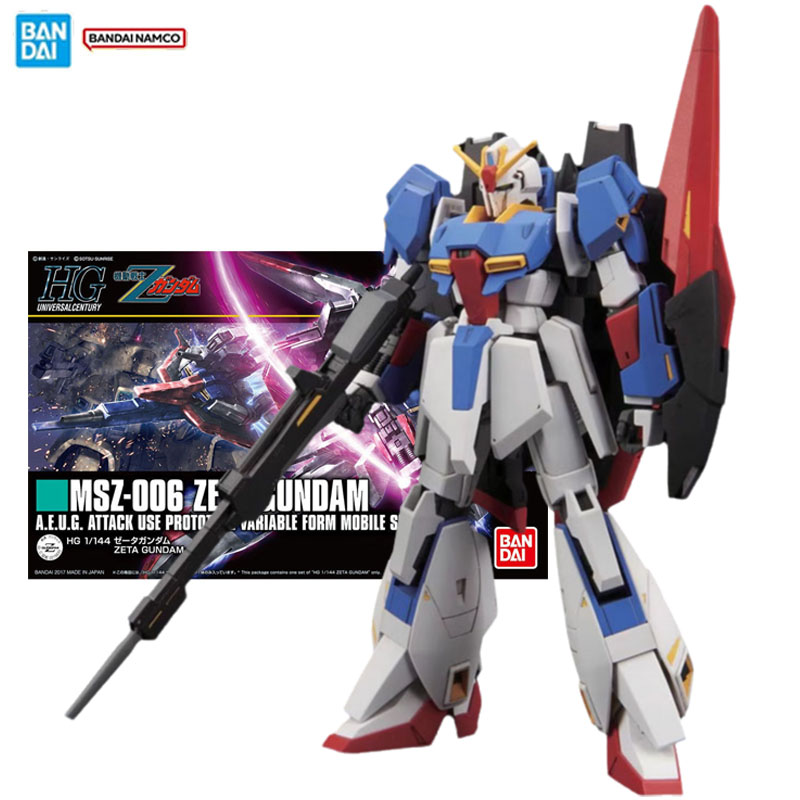 Model Kit Zeta Gundam - Bandai Original Genuine Figure Gundam Model