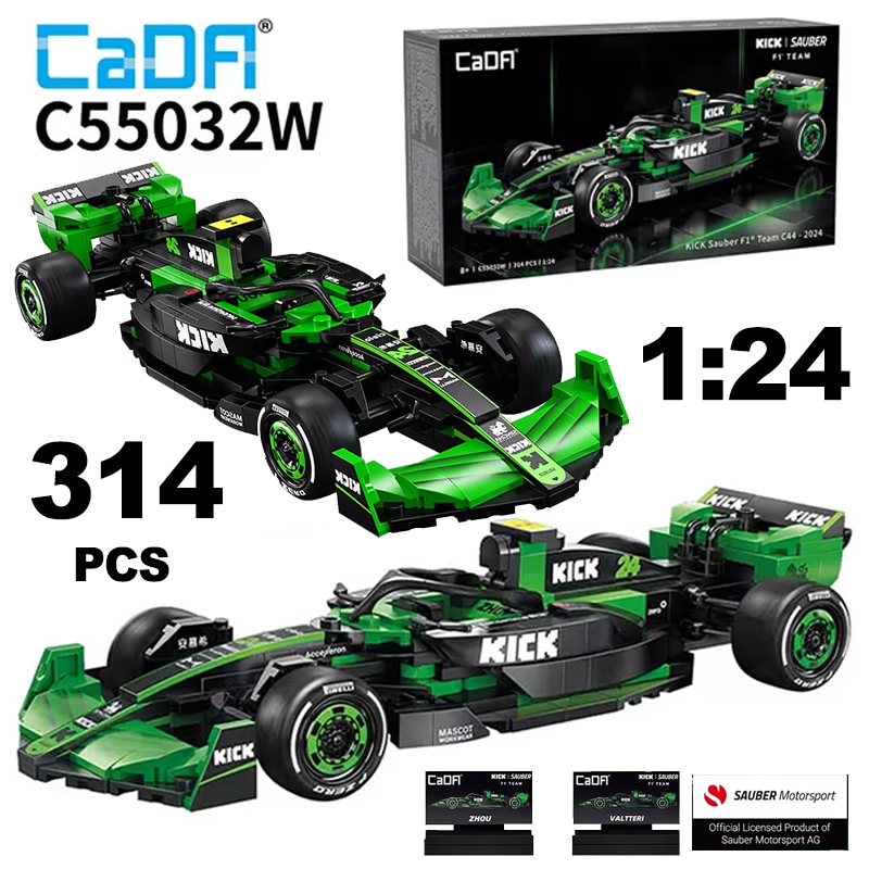 Model Kit Ferrari - Cada MOC Sauber F1 Team C44