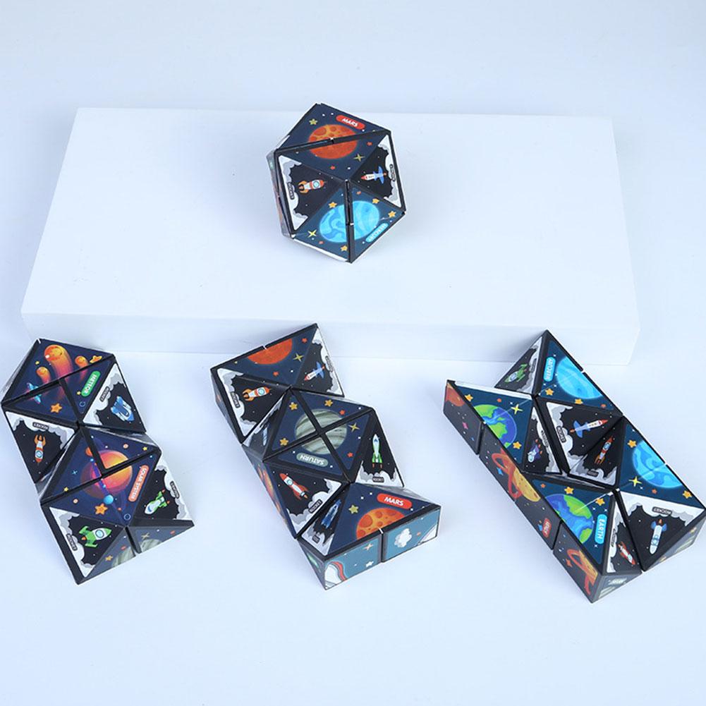 Model Kit Infinite Dimension - Creative Star Geometric Magnetic Cube Versatile