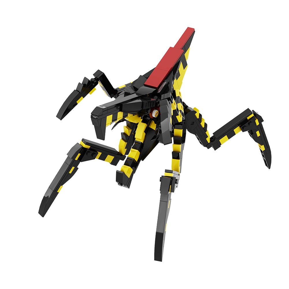 Model Kit Robocop - Starship Troopers Warrior Bug Building Blocks