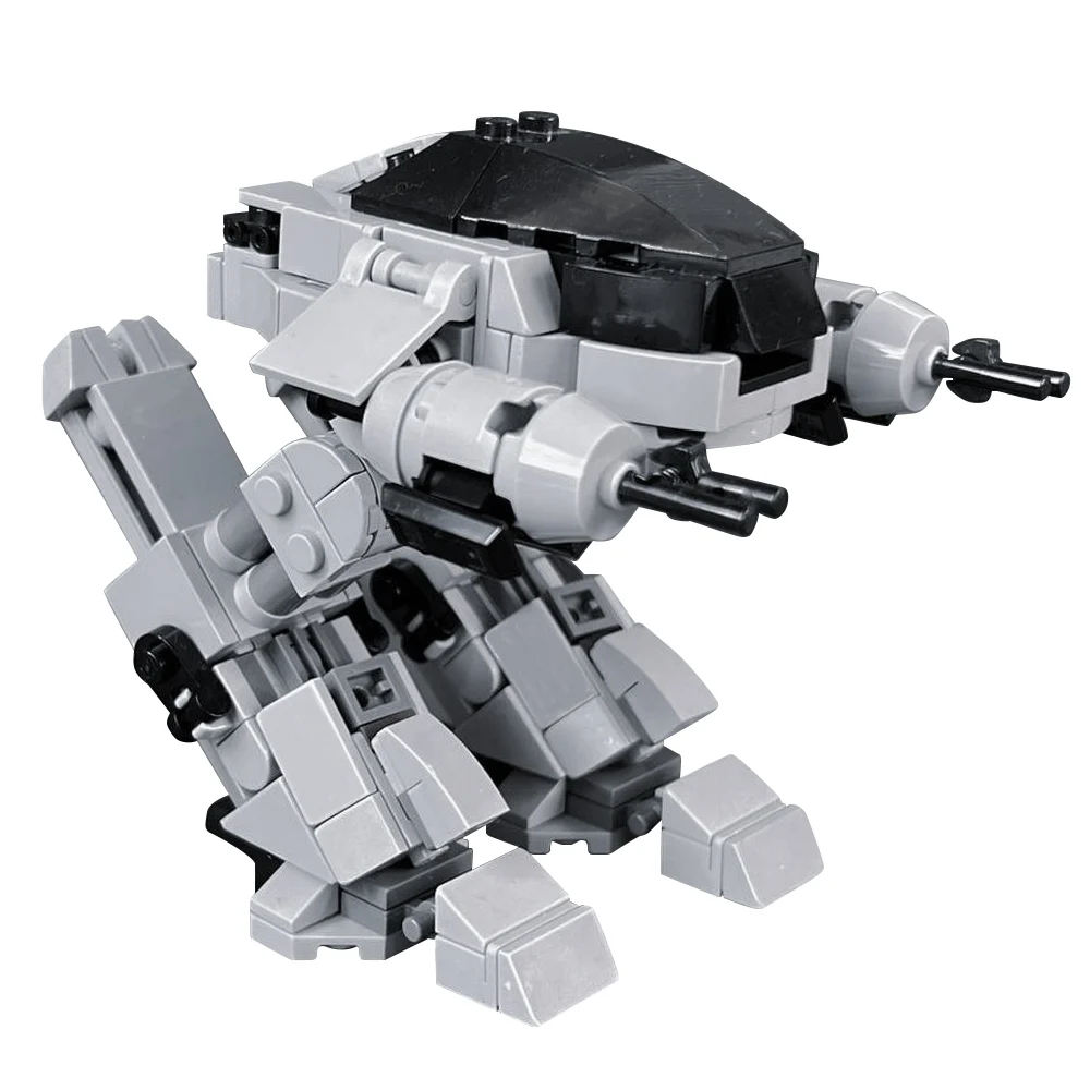 MOC Mechanical War Polices Mec - Model Kit Robocop ulasan dan harga