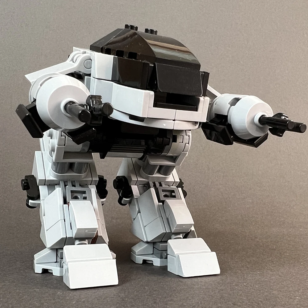 MOC Mechanical War Polices Mec - Model Kit Robocop ulasan dan harga