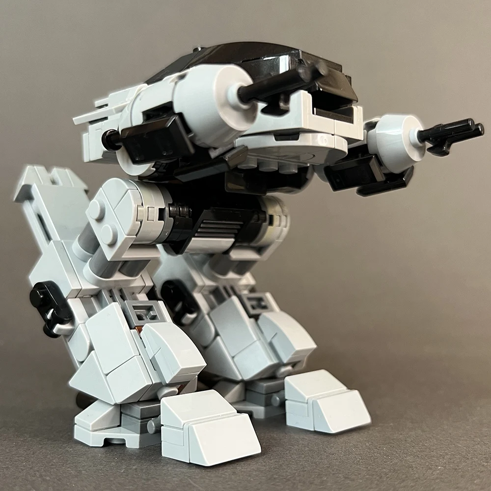 MOC Mechanical War Polices Mec - Model Kit Robocop ulasan dan harga