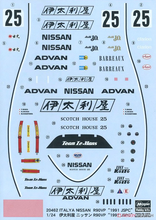Static Assembled Car Model Has - Model Kit Hasegawa ulasan dan harga