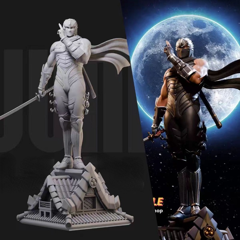 1/24  Miniature Black Robe Nin - Model Kit Galahad ulasan dan harga