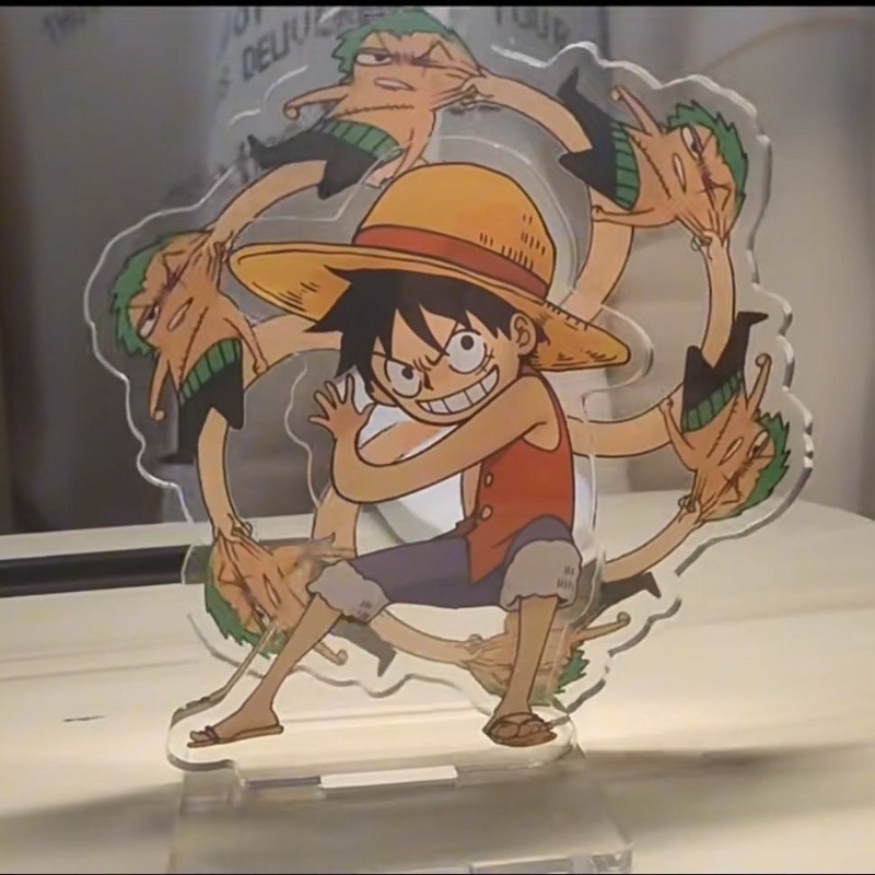 One Piece Monkey D Luffy carto - Model Kit Anime ulasan dan harga