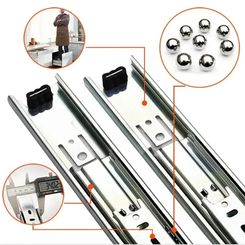 2Pcs Three Section Drawer Runn - Model Kit Runner Organizer ulasan dan harga