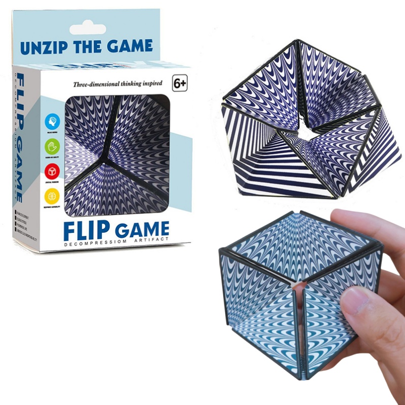 Infinite 3D Magic Cube Irregul - Model Kit Infinite Dimension ulasan dan harga