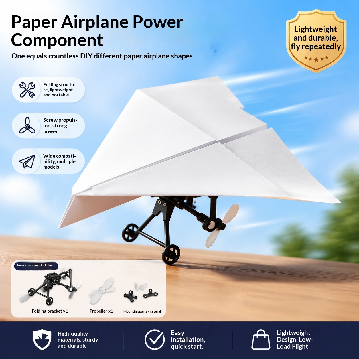 Diy Paper Plane Power Kit Fold - Model Kit Expert ulasan dan harga