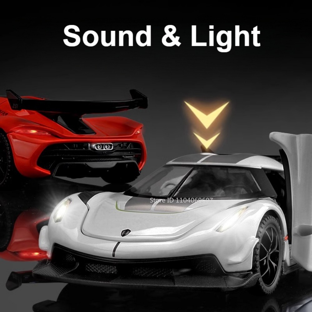 Scale 1:32 KNSG Jesko Car Mode - Model Kit Ferrari ulasan dan harga