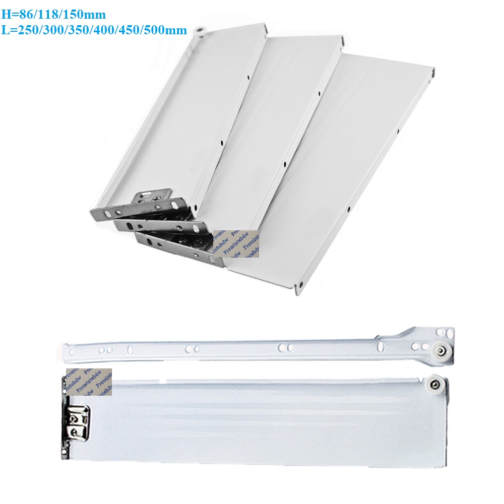 1Pair Metal Box Single Wall Dr - Model Kit Runner Organizer ulasan dan harga