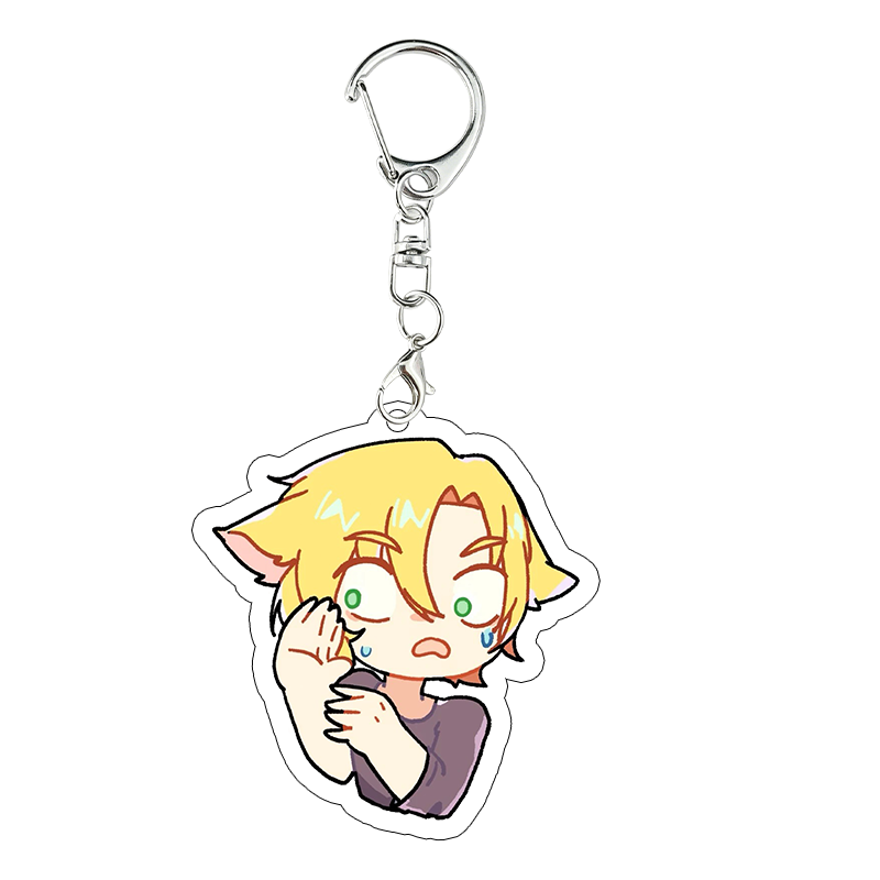 Banana Fish Acrylic Keychain A - Model Kit Lynx ulasan dan harga