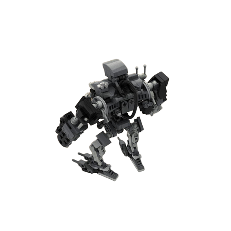 263pcs MOC Robocain From Roboc - Model Kit Robocop ulasan dan harga