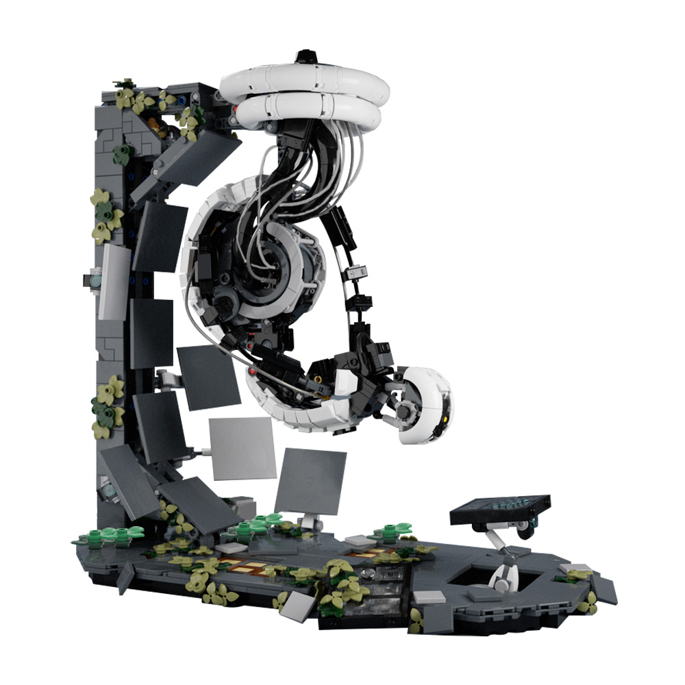 MOC Portal 2 GLaDOS Robot Buil - Model Kit Robocop ulasan dan harga