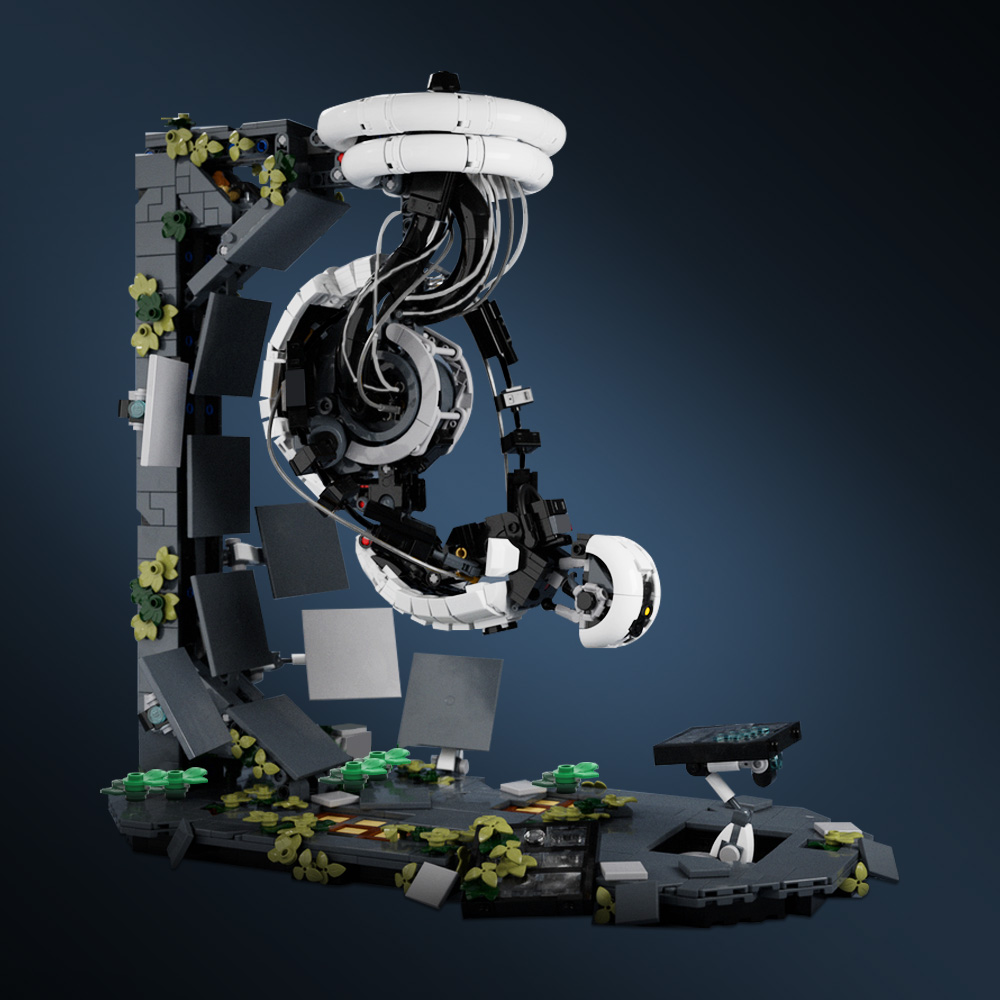 MOC Portal 2 GLaDOS Robot Buil - Model Kit Robocop ulasan dan harga
