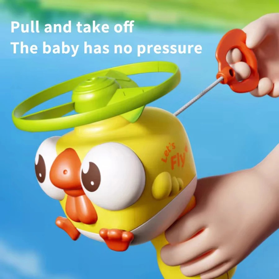 Kids Pull-Cord Bamboo-Copter U - Model Kit Ufo ulasan dan harga