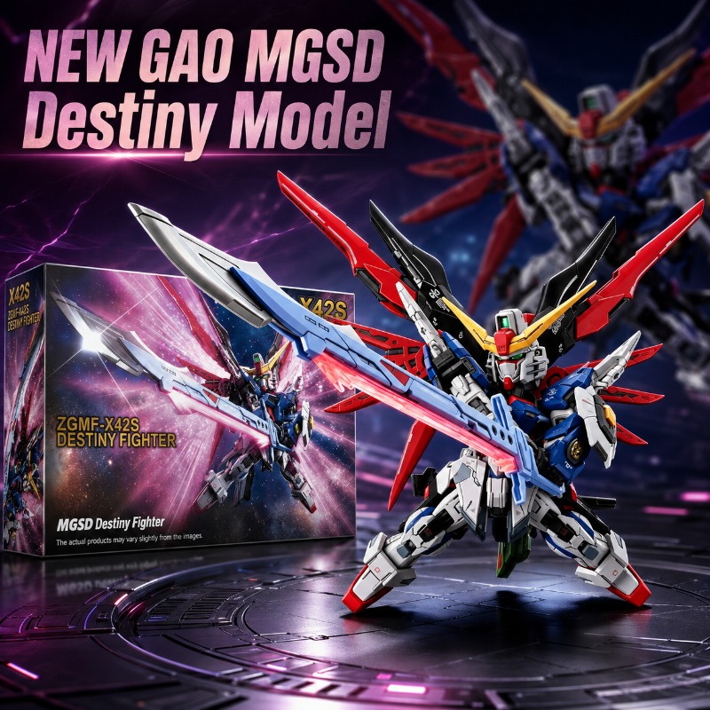 NEW GAO MGSD Destiny Model Kit - Model Kit Zeus ulasan dan harga
