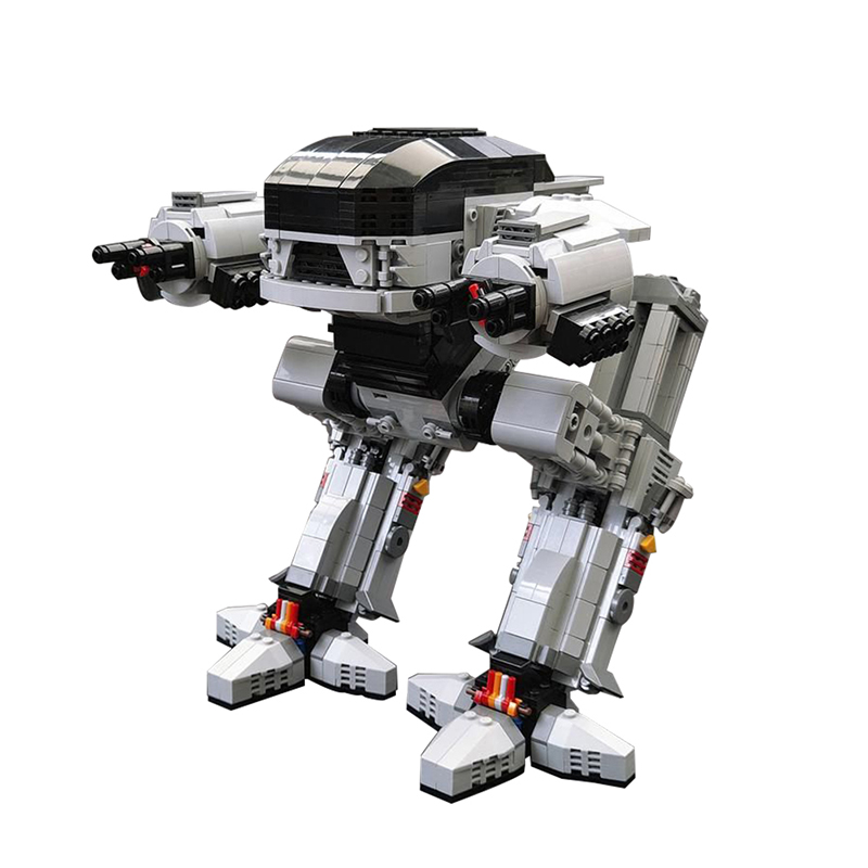 Gobricks UCS Scale ED-209 Robo - Model Kit Robocop ulasan dan harga