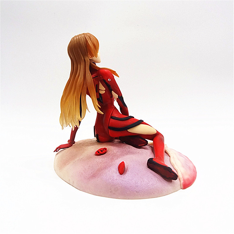 17cm Anime Eva Asuka Q version - Model Kit Kshatriya ulasan dan harga