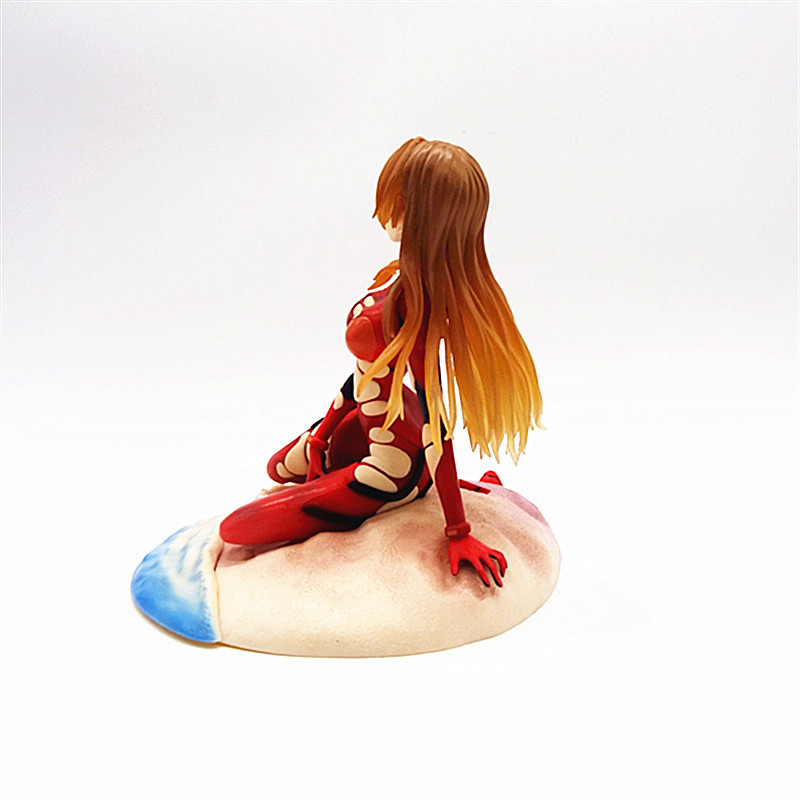 17cm Anime Eva Asuka Q version - Model Kit Kshatriya ulasan dan harga