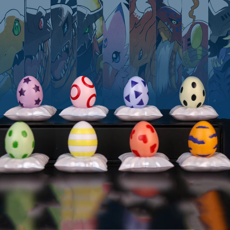 8pcs/set Anime Digimon Adventu - Model Kit Digimon ulasan dan harga