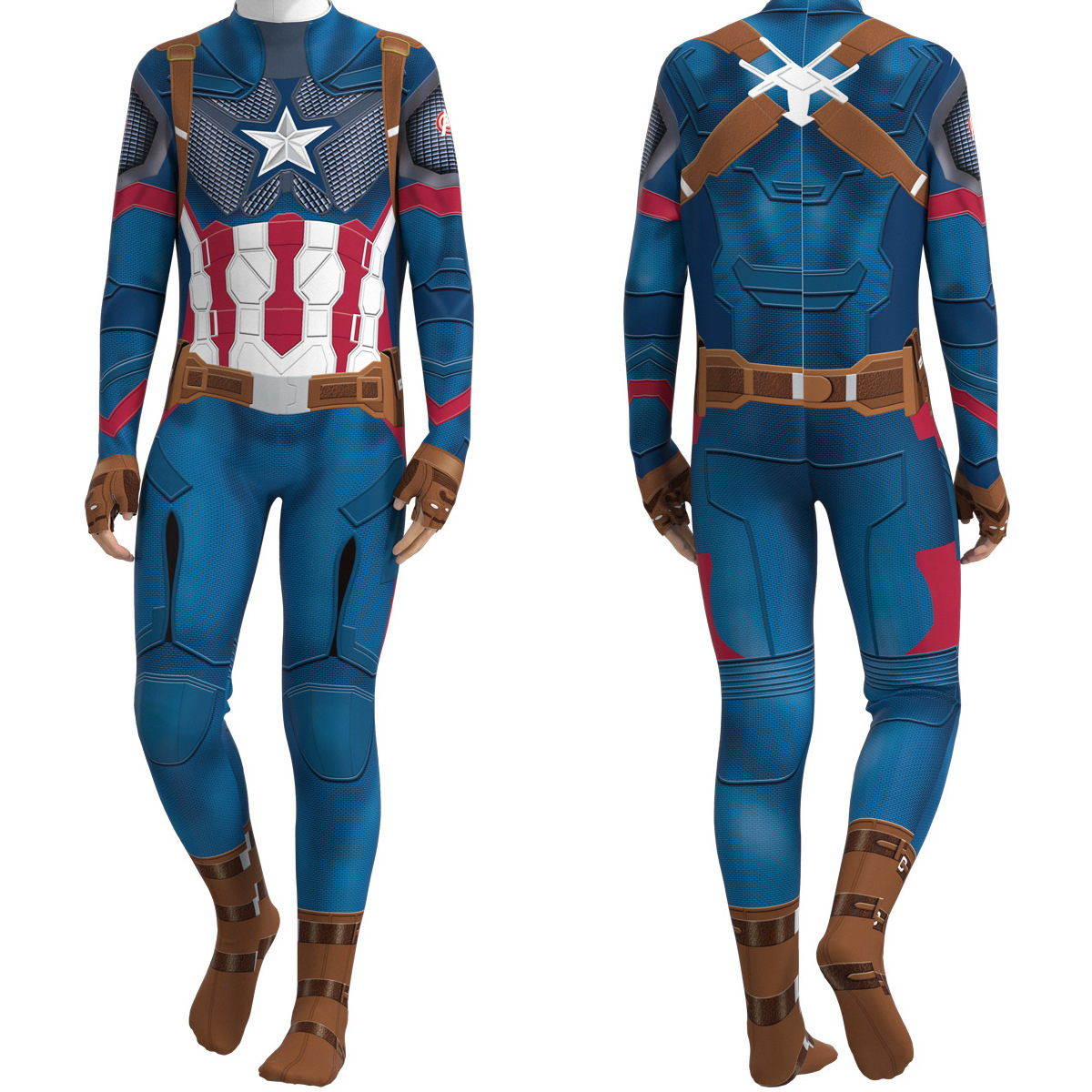 Halloween Cosplay Costume Capt - Model Kit Iron Man ulasan dan harga