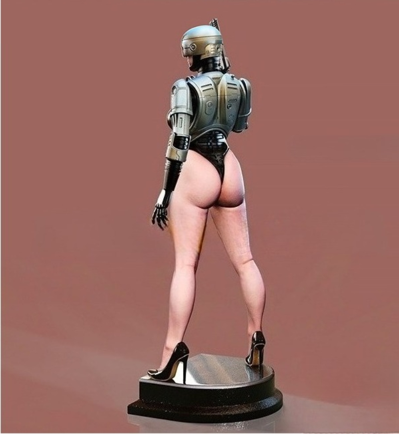 1/24 Scale Die-Cast Resin Figu - Model Kit Robocop ulasan dan harga