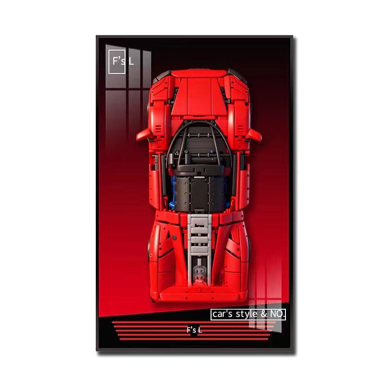 NEW Photo Frame Display Wallbo - Model Kit Ferrari ulasan dan harga