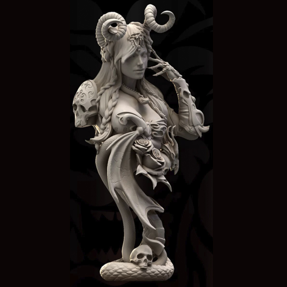 1/10 Love & HATE, Horned Magic - Model Kit Mecha Girl ulasan dan harga