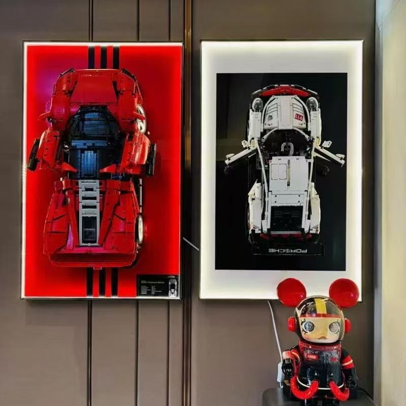 Only Display Wallboard Wall su - Model Kit Ferrari ulasan dan harga