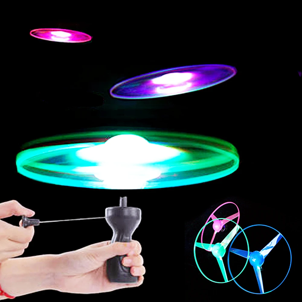 Luminous Flying Disc Propeller - Model Kit Ufo ulasan dan harga
