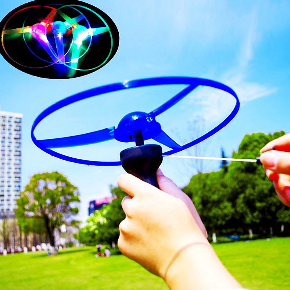 Luminous Flying Disc Propeller - Model Kit Ufo ulasan dan harga