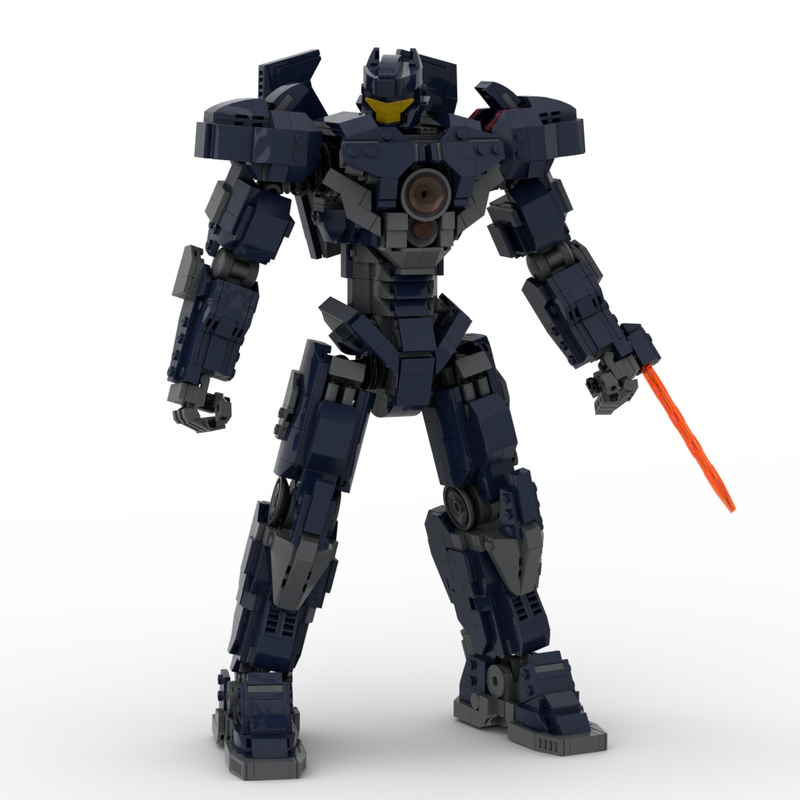 1753pcs MOC Pacific Rim Gipsy  - Model Kit Pacific Rim ulasan dan harga