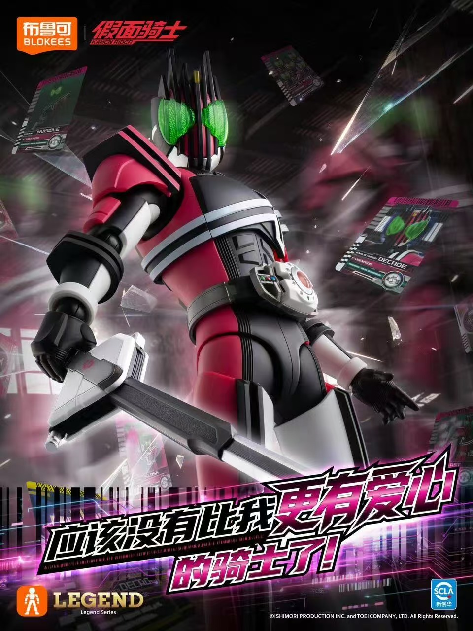 Blokees Kamen Rider Decade Leg - Model Kit Kamen Rider ulasan dan harga