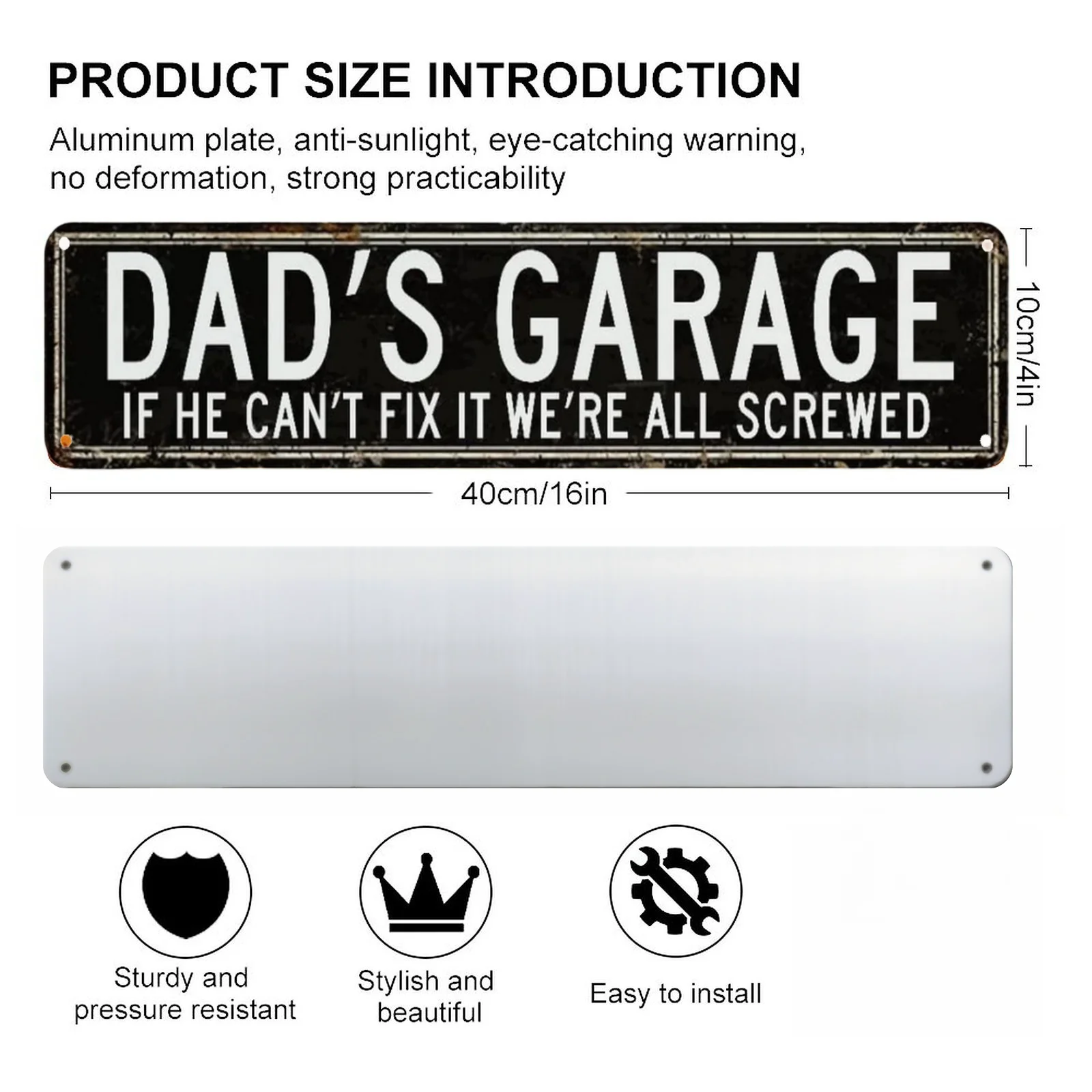 HD Tin Sign, Assorted Vintage  - Model Kit Iron Man ulasan dan harga