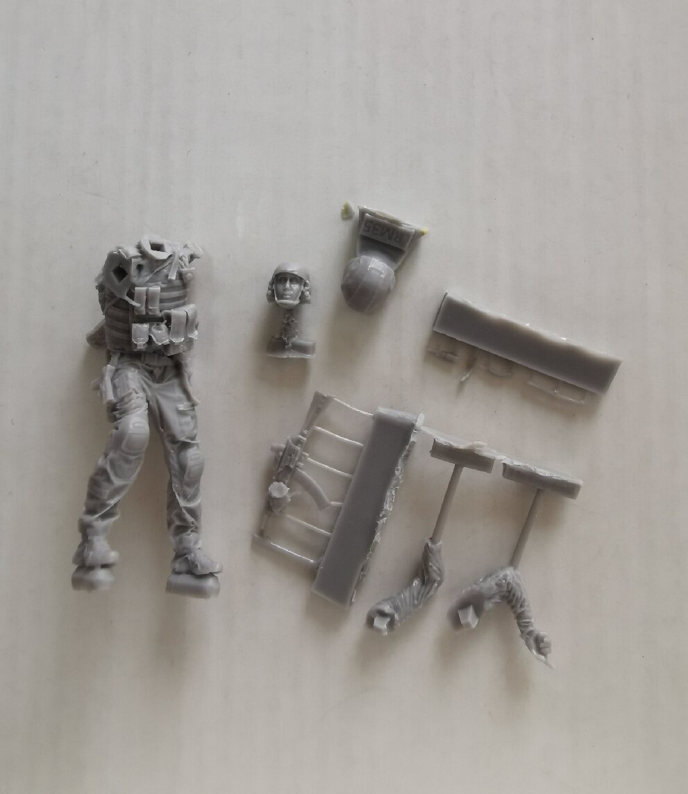 1:35 model kit resin kit   357 - Model Kit Cangdao ulasan dan harga