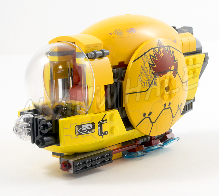 337pcs Super Revengers Galaxy  - Model Kit Galahad ulasan dan harga