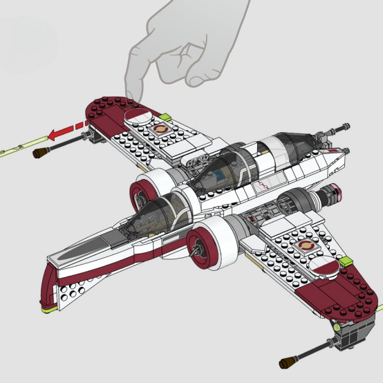 Space Combat Aircraft Model Bu - Model Kit Lego ulasan dan harga