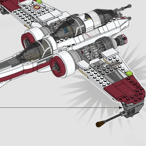 Space Combat Aircraft Model Bu - Model Kit Lego ulasan dan harga