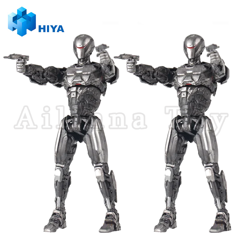 HIYA 1/18 4inch Action Figure  - Model Kit Robocop ulasan dan harga