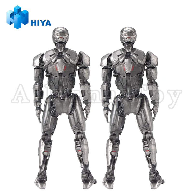 HIYA 1/18 4inch Action Figure  - Model Kit Robocop ulasan dan harga