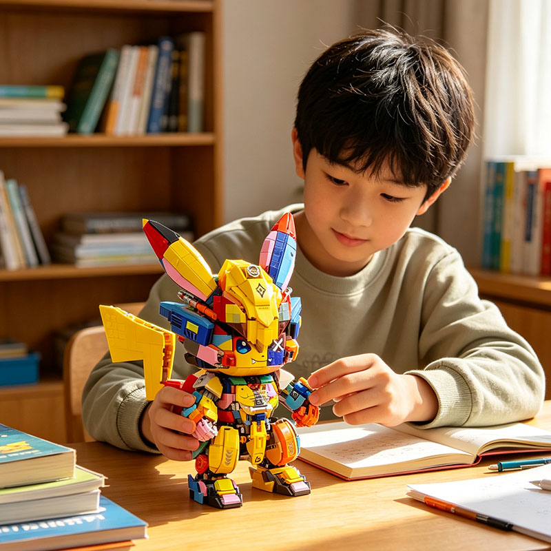 1505pcs Anime Action Figure Bu - Model Kit Mecha Girl ulasan dan harga