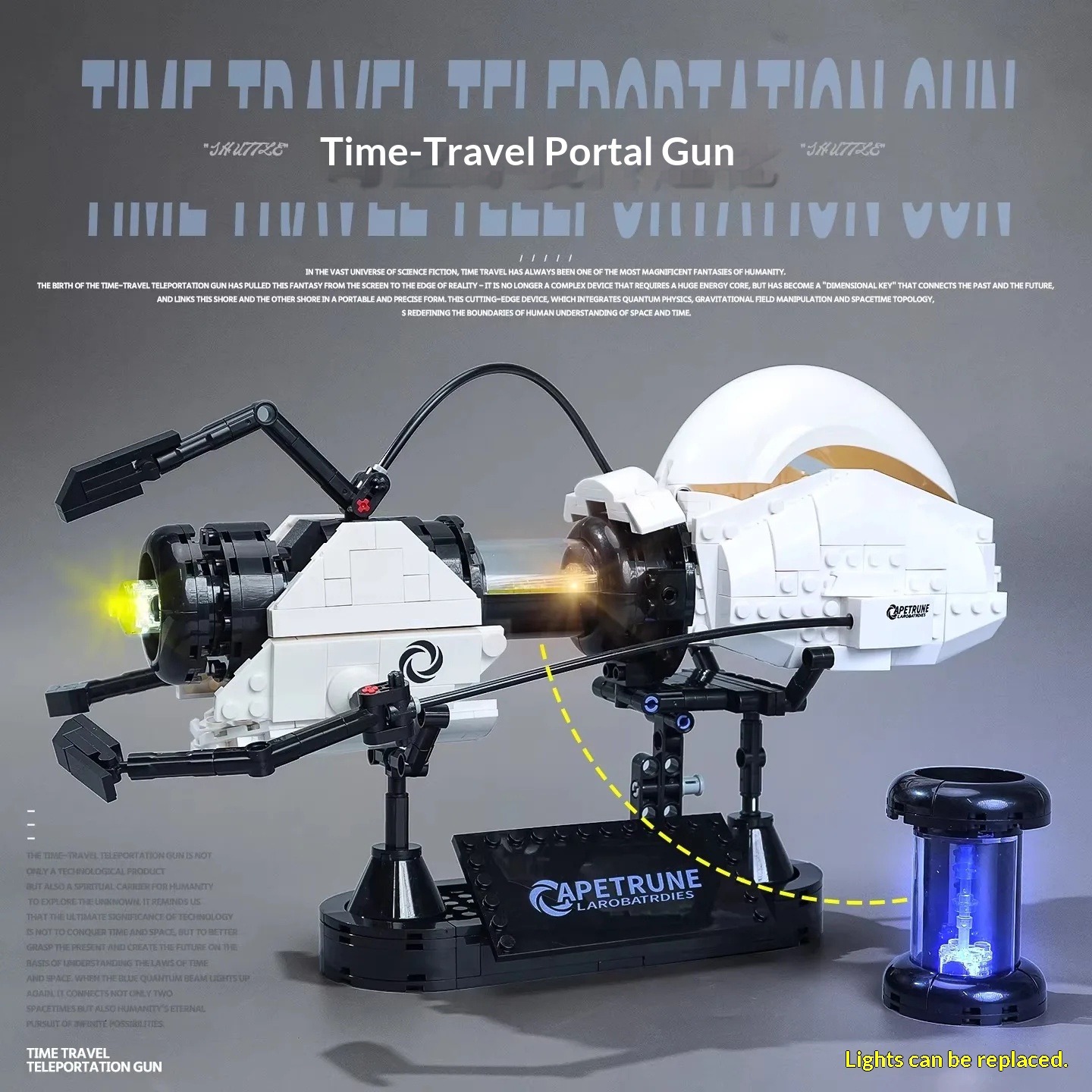 667PCS Creative High-Tech Port - Model Kit Robocop ulasan dan harga