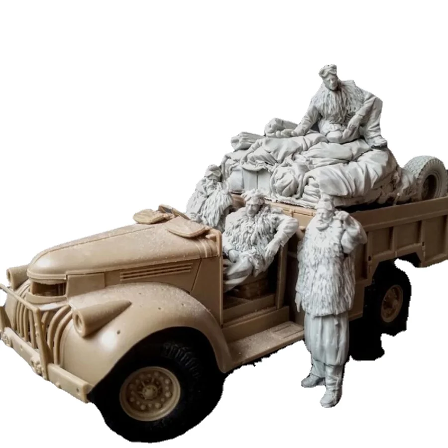1/35 Resin Figure Model Kit 2  - Model Kit Cangdao ulasan dan harga