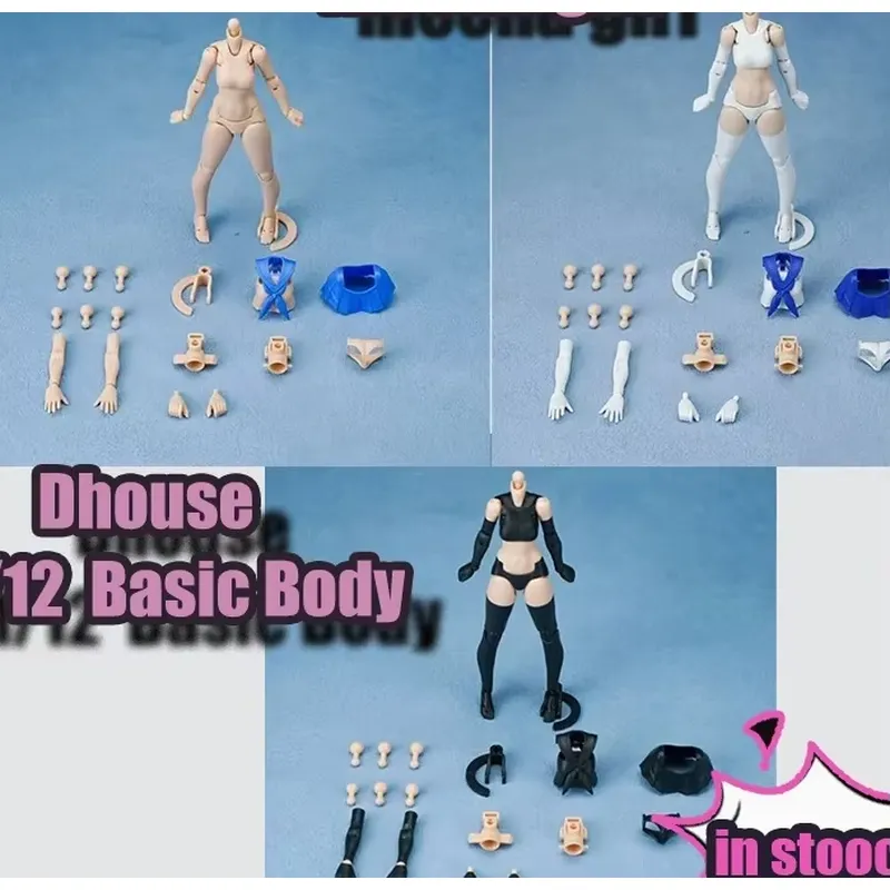 In Stock for Dhouse 1/12 Gunda - Model Kit Mecha Girl ulasan dan harga