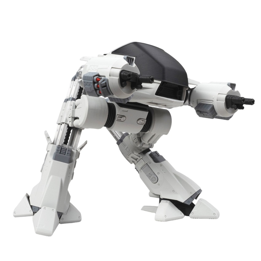 3D Printing ED-209 Droid RoboC - Model Kit Robocop ulasan dan harga