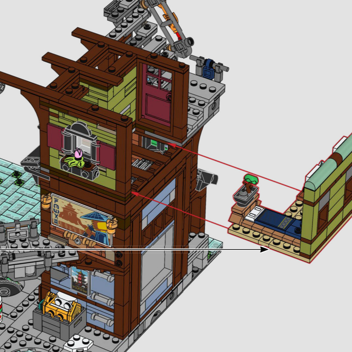 Robot Repair Factory Building  - Model Kit Lego ulasan dan harga